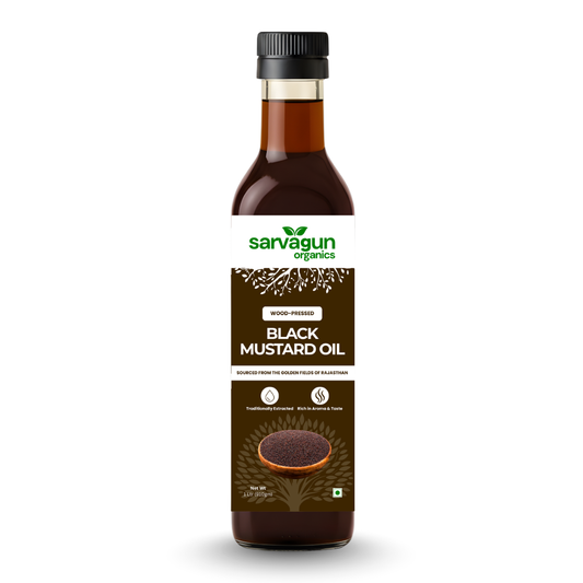 Wood-Pressed Black Mustard Oil