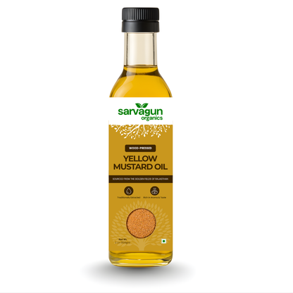 Wood-Pressed Yellow Mustard Oil