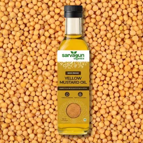Wood Pressed Yellow Mustard Oil